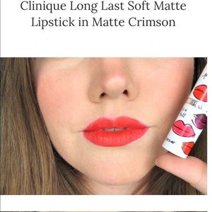 Long Last Soft Matte Lipstick - Matte Crimson